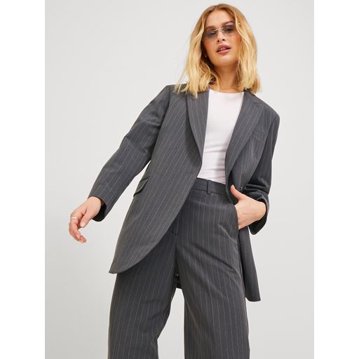 JJXX Mary Stribet Blazer, Dark Grey Melange, L