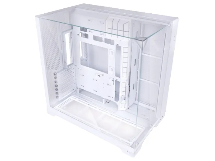 Lian Li O11 Vision Compact - sidepanel med vindue (hærdet glas) - ingen strømforsyning - USB/Lyd