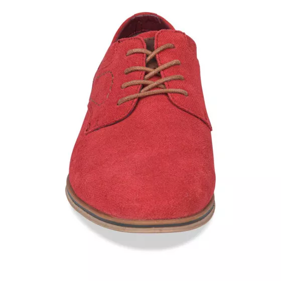 Derbies ROUGE B-BLAKE CUIR