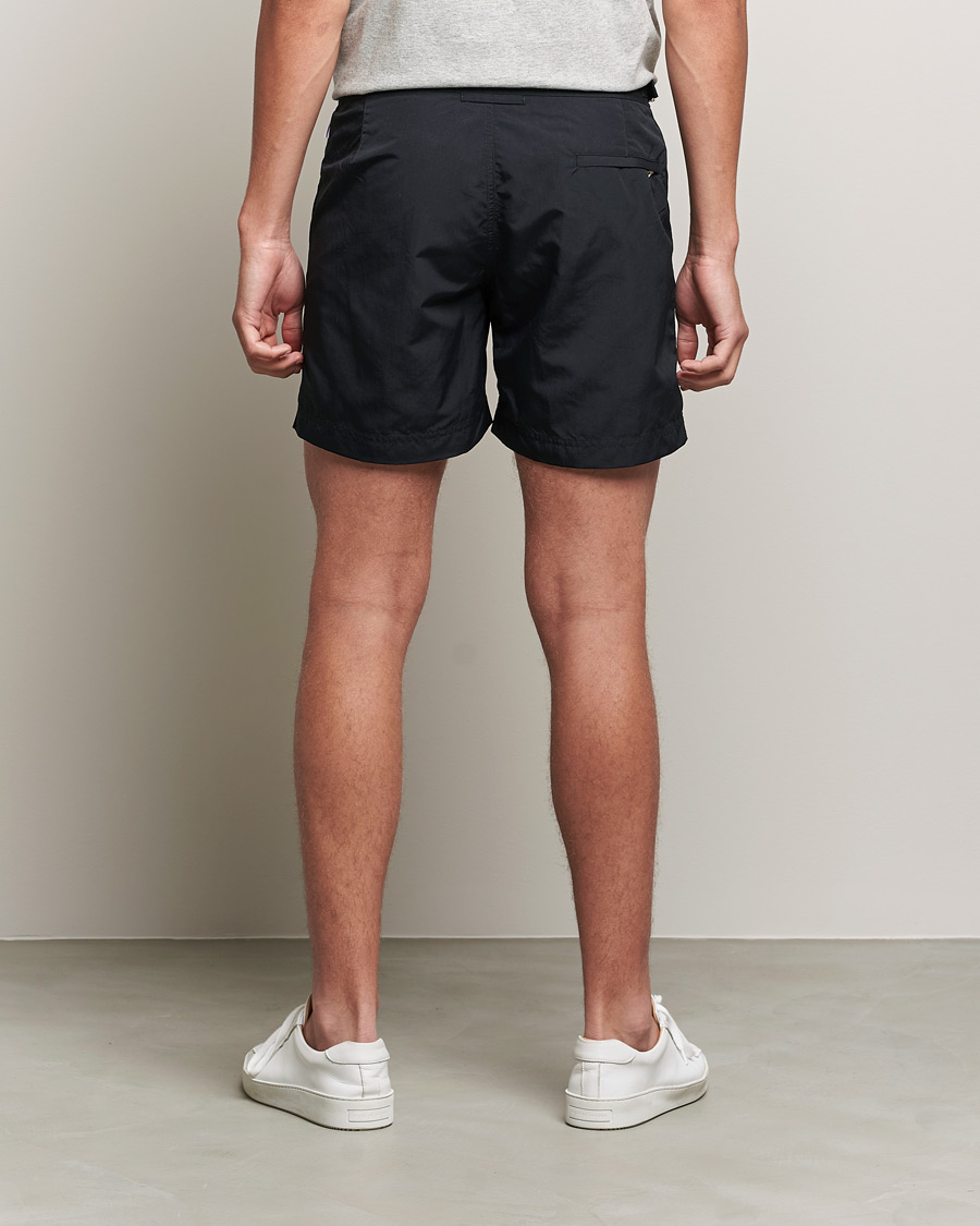 Orlebar Brown Bulldog Medium Length Swim Shorts Black