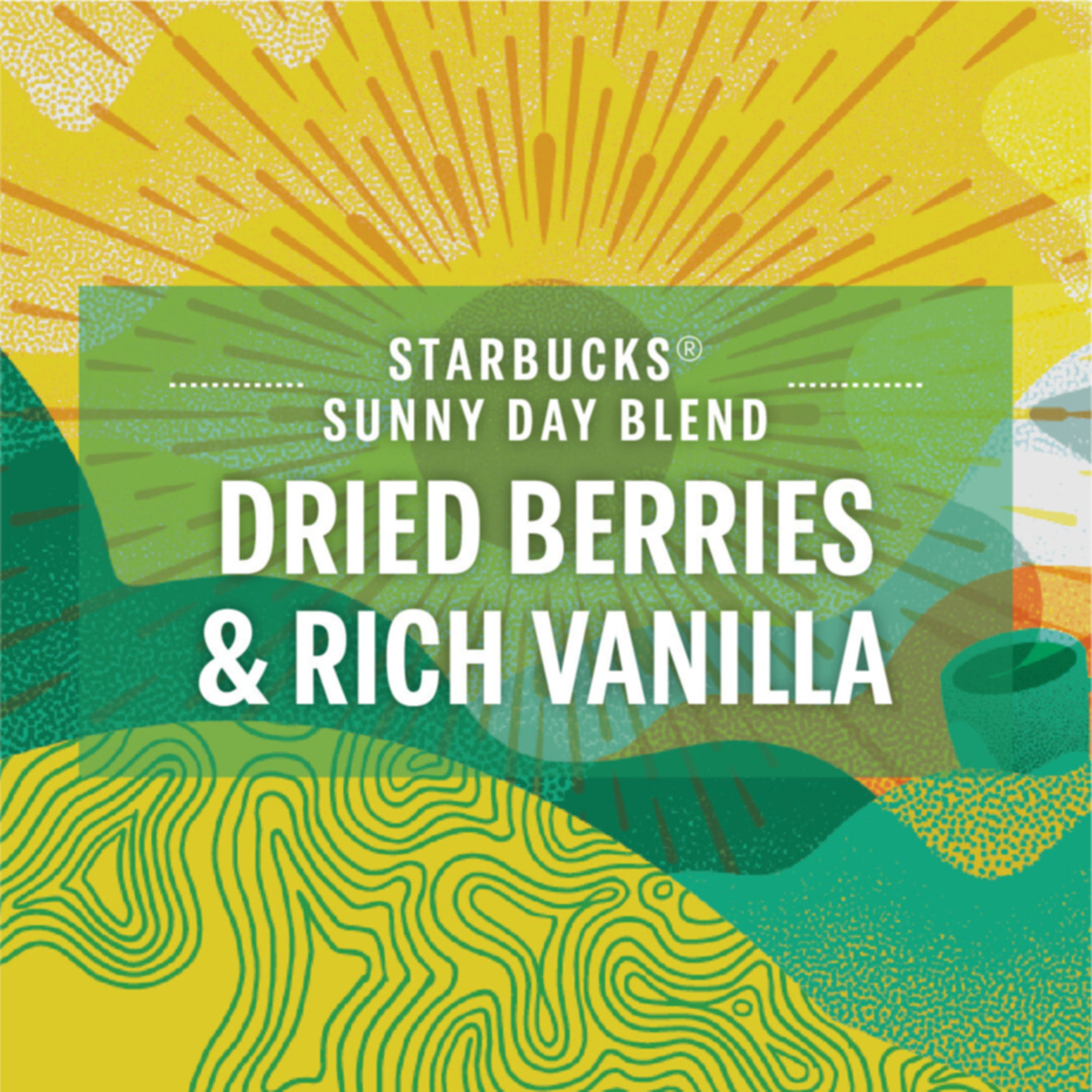 Starbucks Sunny Day Blend by NESPRESSO, Blonde Roast Kaffee, 10 Kapseln