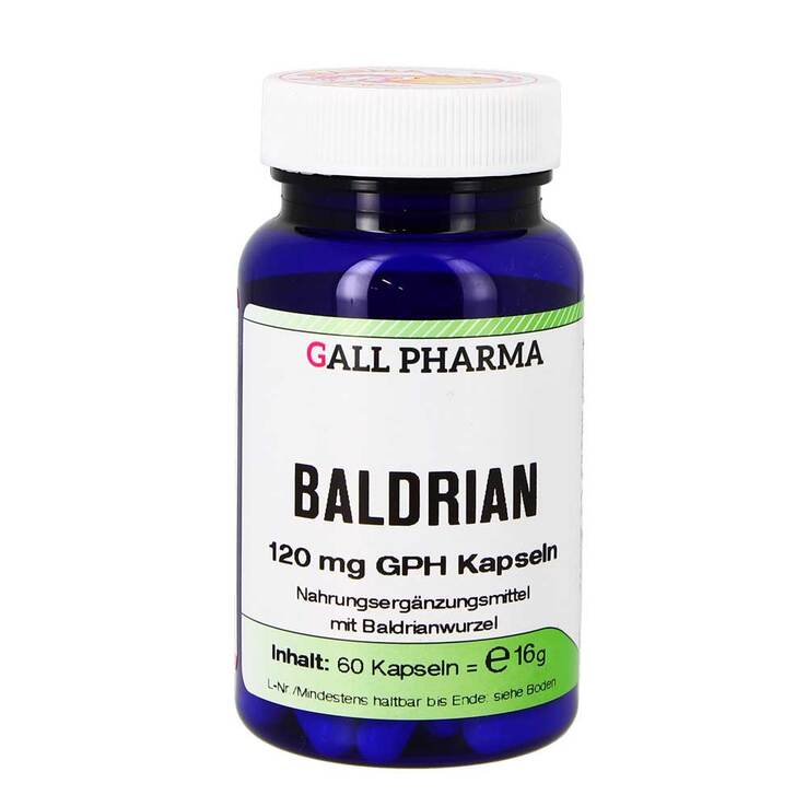 Baldrian 120 mg GPH Kapseln, 60 St