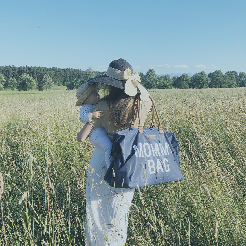 Sac à langer Mommy Bag 55 x 30 x 30 cm - Bleu marine