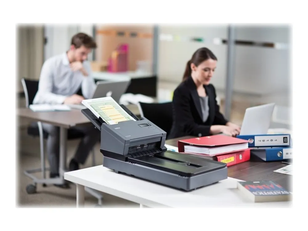 [OUTLET] - Brother PDS-5000F - Dokumentscanner - Dual CCD - Duplex - 218 x 5994 mm - 600 dpi x 600 dpi - op til 60 ppm (mono) / op til 60 ppm (farve) - ADF (100 ark) - op til 6000 scanninger pr. dag - USB 3.0