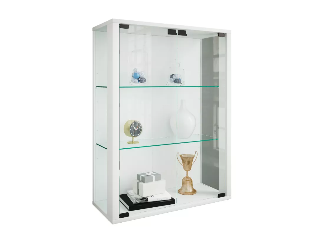 Vitrine murale Vitrine suspendue en verre Udina