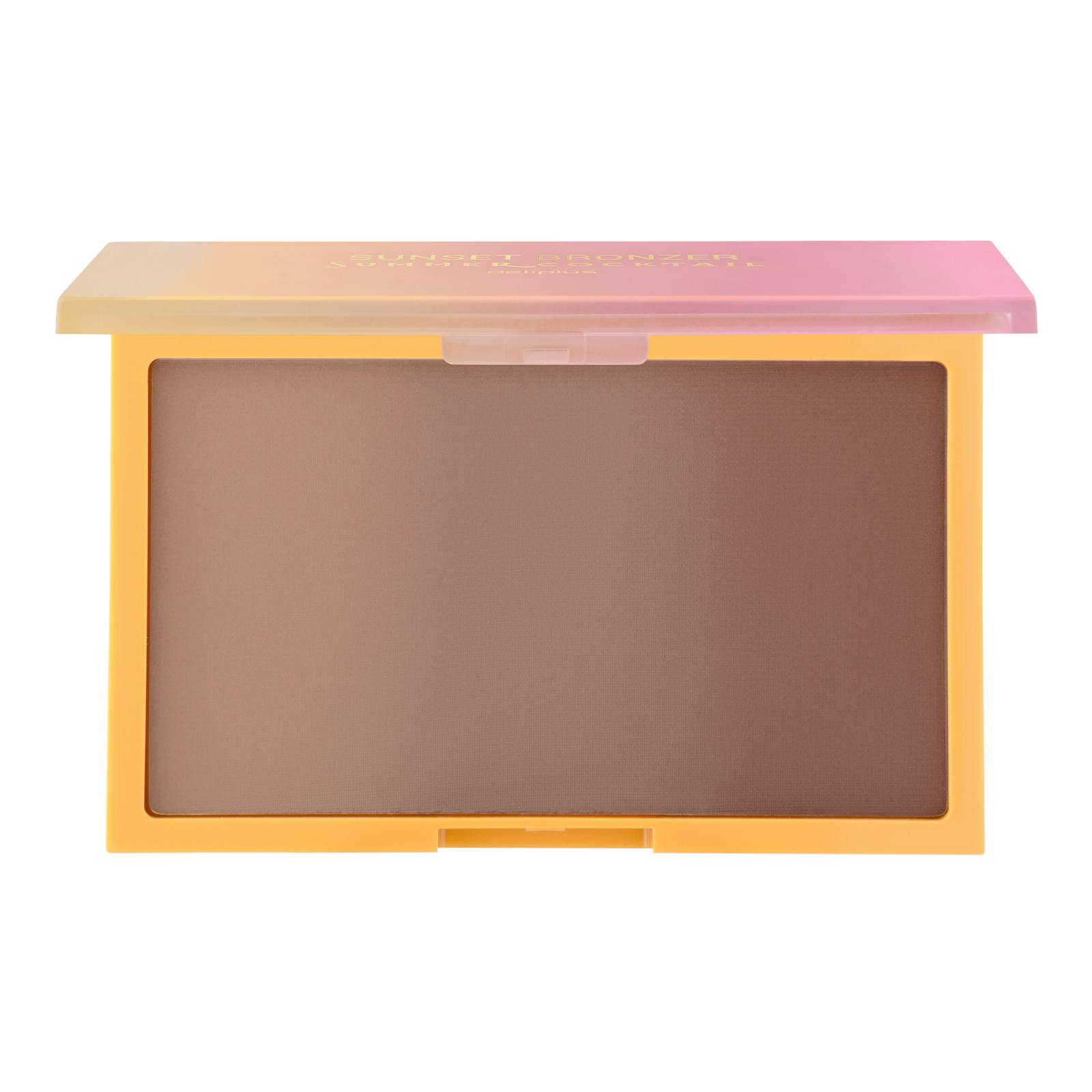 Poudre bronzante compacte pour le visage Summer Cocktail Deliplus Sunset Bronzer