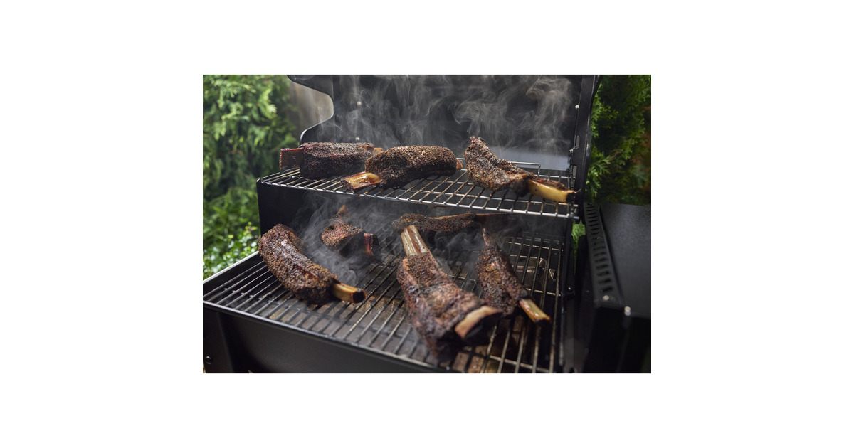 WeberSmoque pelletsmoker  (Zwart)