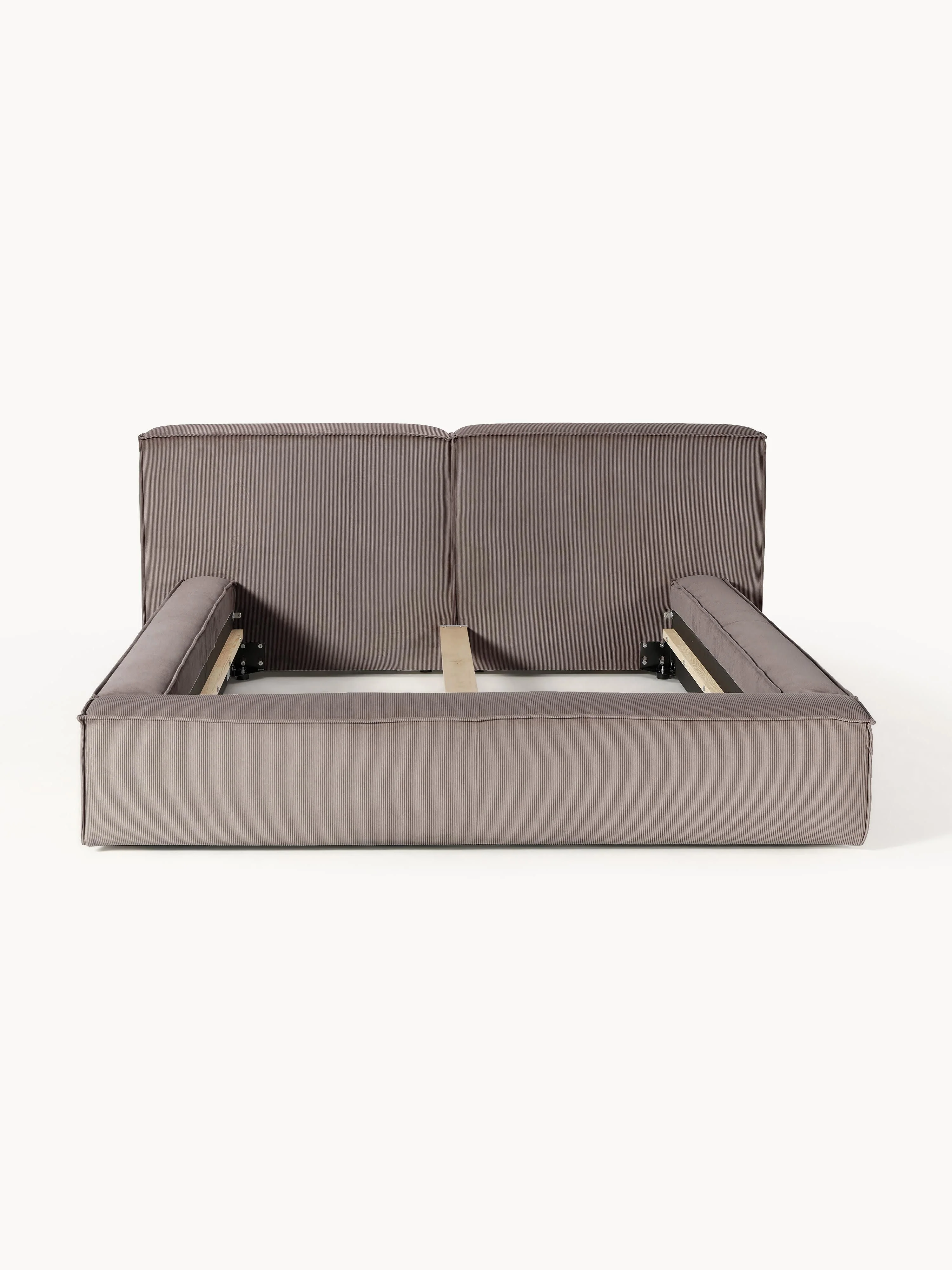 Gestoffeerd bed Lennon van corduroy