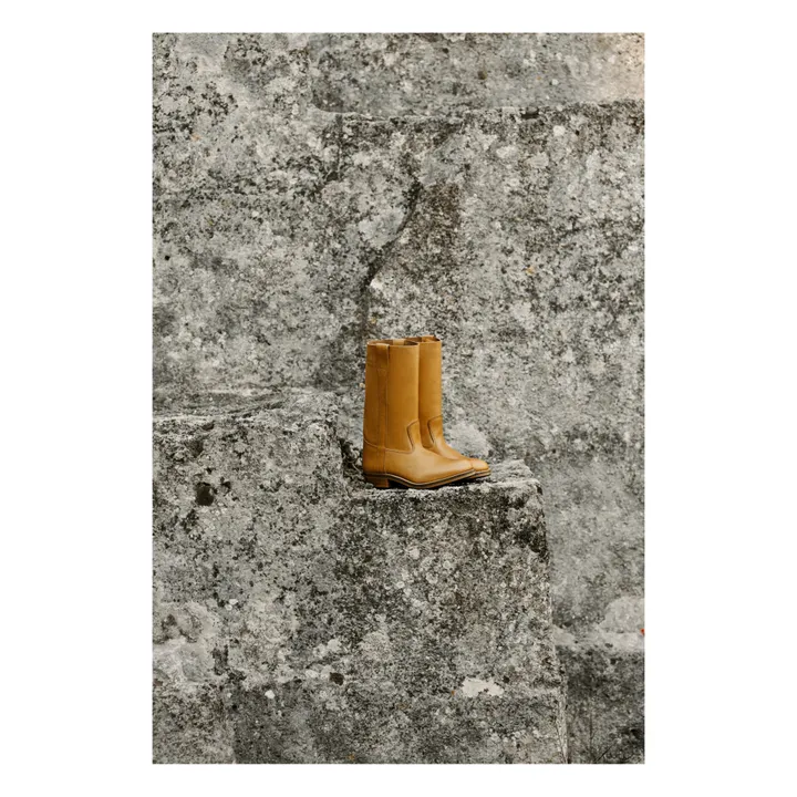 La Botte Gardiane Bottes Gardian Cuir Gras | Naturel