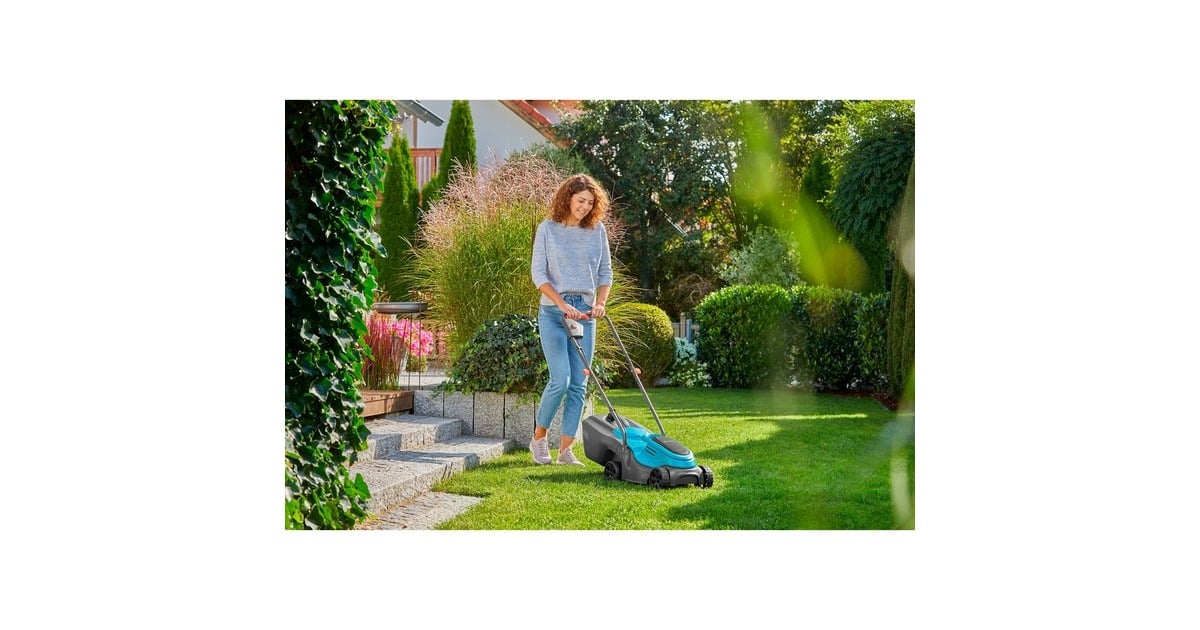 GARDENAAccugrasmaaier PowerMax 32/18V P4A Set  (Zwart/grijs, Incl. Li-Ion Accu 4,0Ah, POWER FOR ALL ALLIANCE)