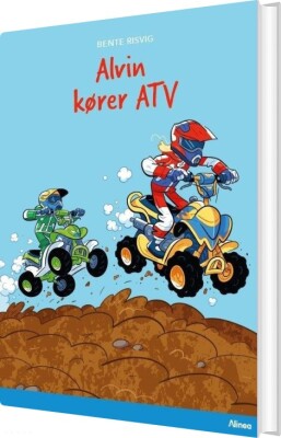 Alvin Kører Atv, Blå Læseklub - Bente Risvig - Bog
