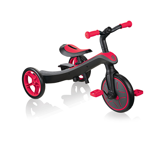 GLOBBER Dreirad »Explorer 4 in 1«, rot