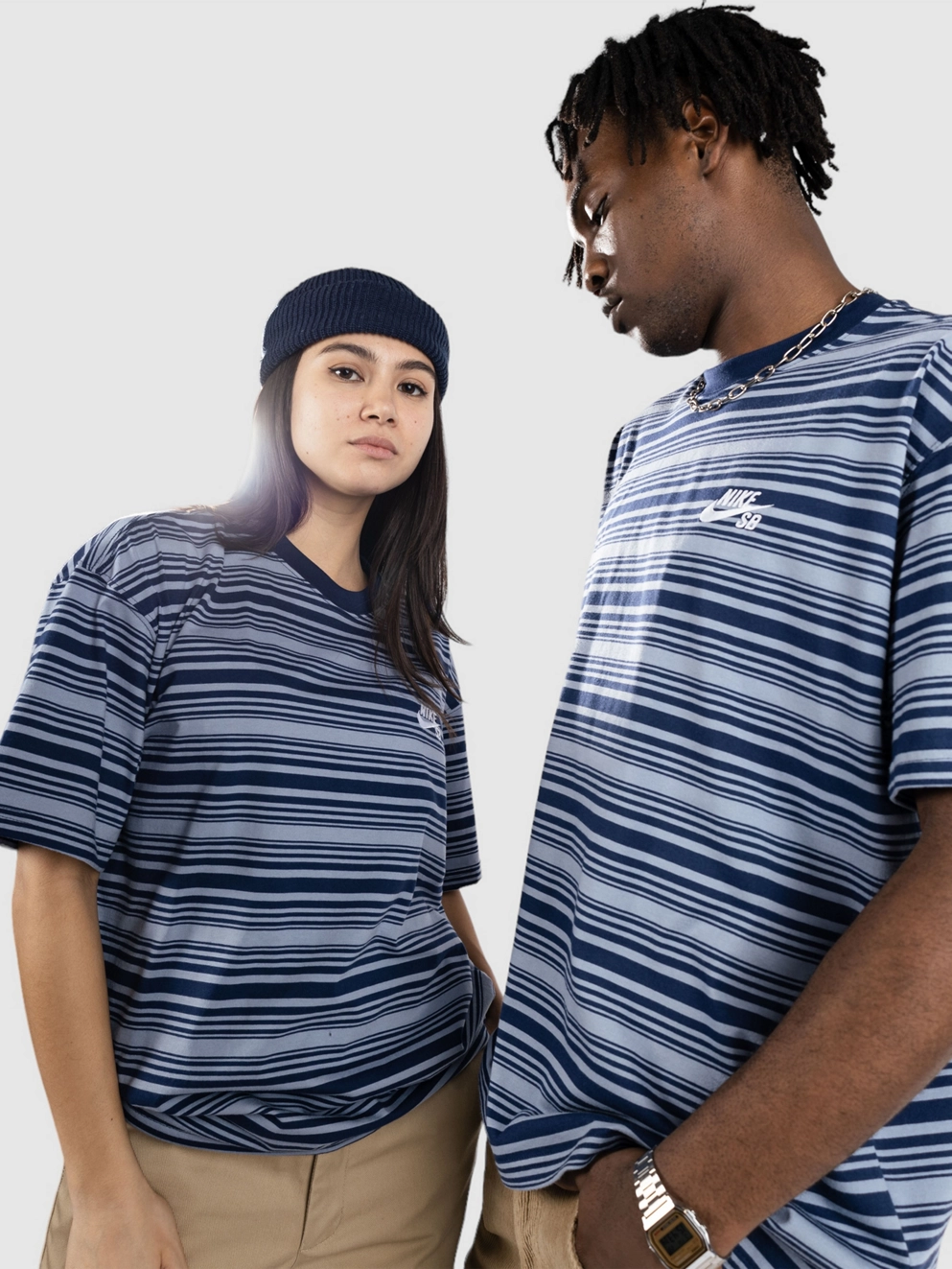 Nike Sb M90 Stripe T-Shirt ashen slate