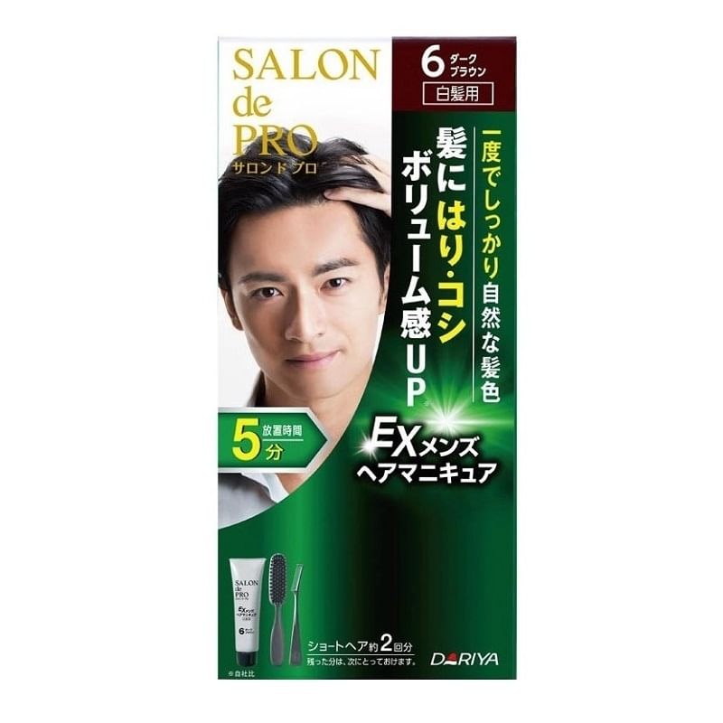 DARIYA - Salon De Pro EX Heren Grijze Haarkleur
