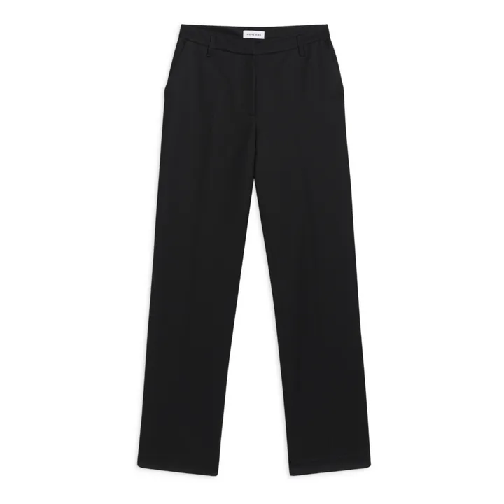 Anine Bing Pantalon Classic Laine | Noir