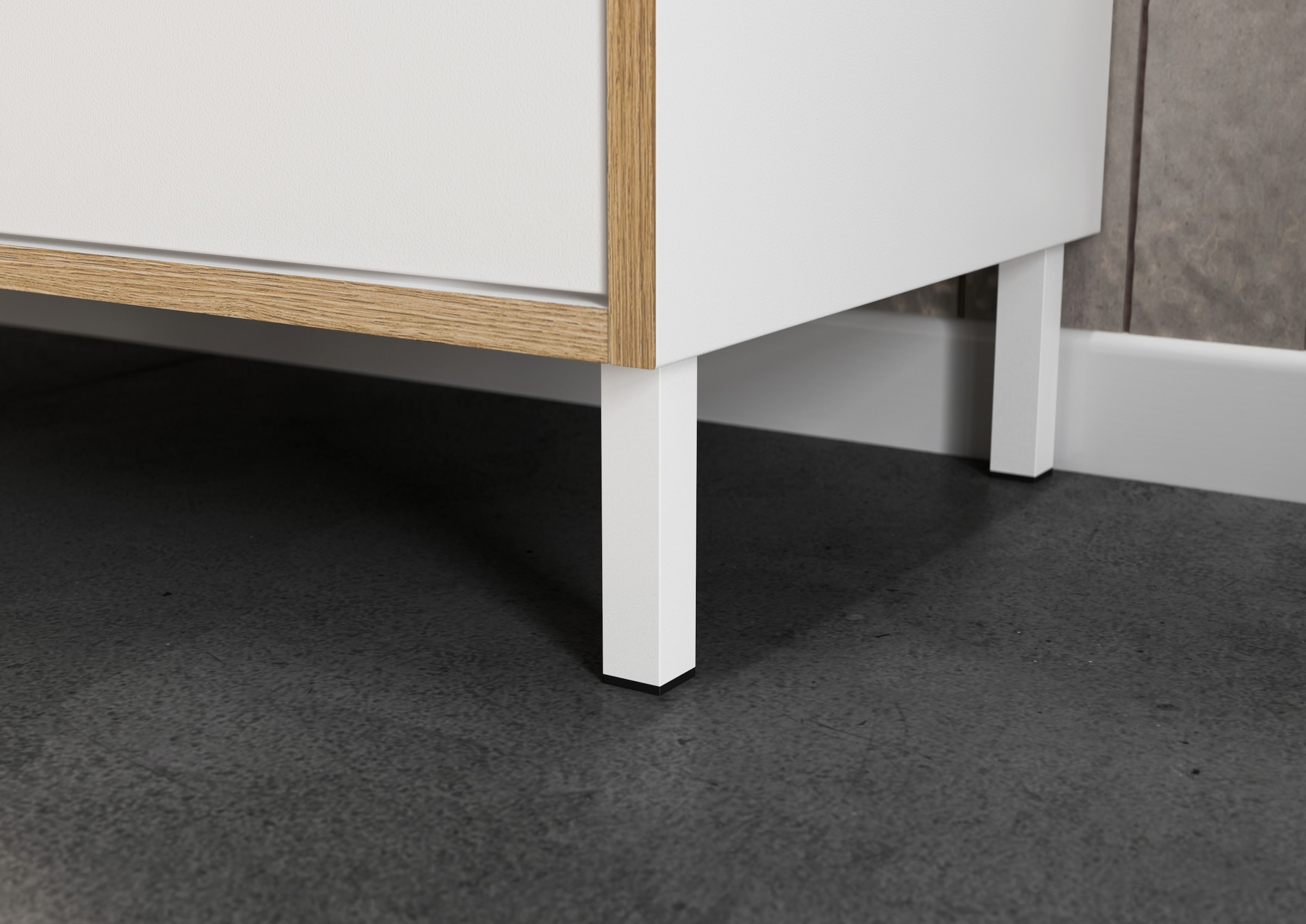 GERMANIA Midischrank »GW-Topeka« 1 Stk. tlg. rechts/links montierbar, Tür innen mit Regalfächern, Höhe 120 cm