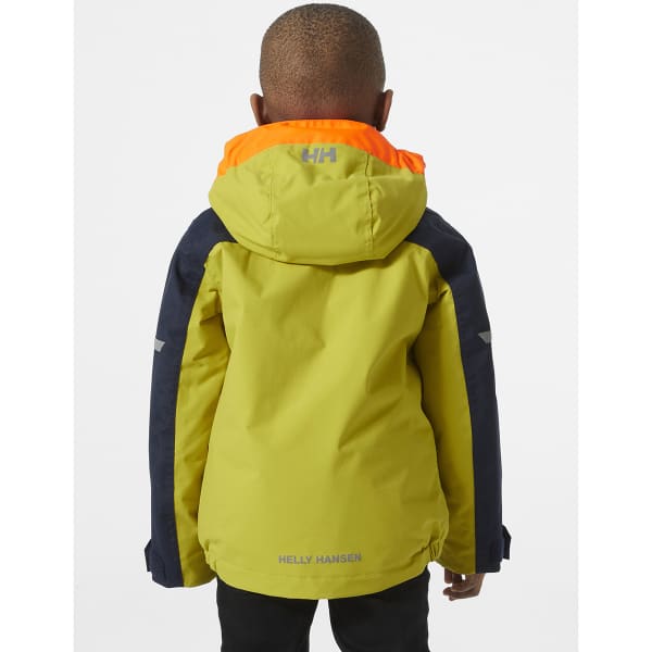 Veste de ski HELLY HANSEN K LEGEND 2.0 INS JKT BRIGHT MOSS