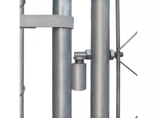 Chenil extérieur cage enclos 200 x 200 x 100 cm 02_0000471