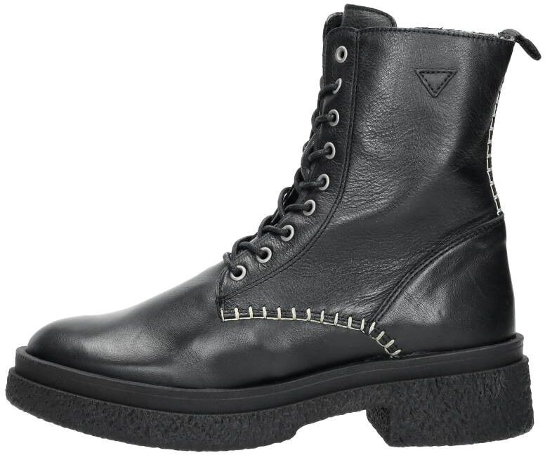 Palpa Veterschoenen Hoog zwart