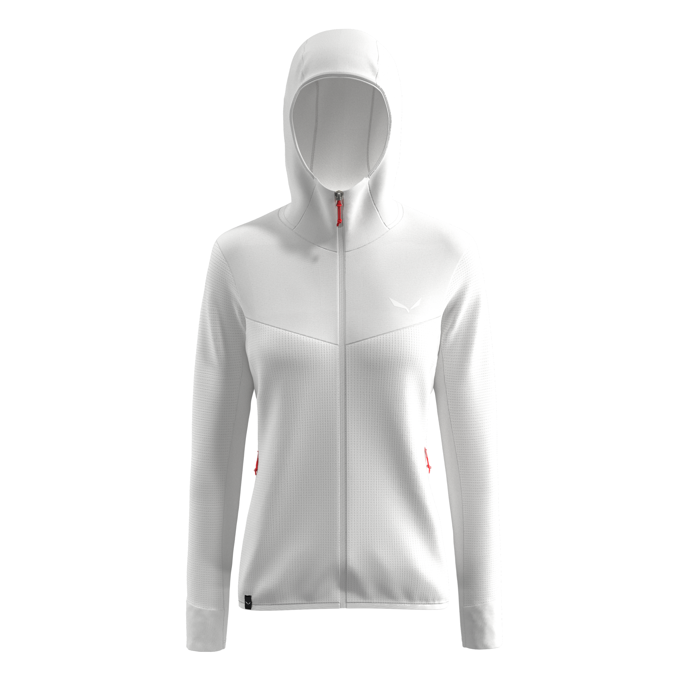Puez Waffle Hybrid Polarlite Kapuzenjacke Damen