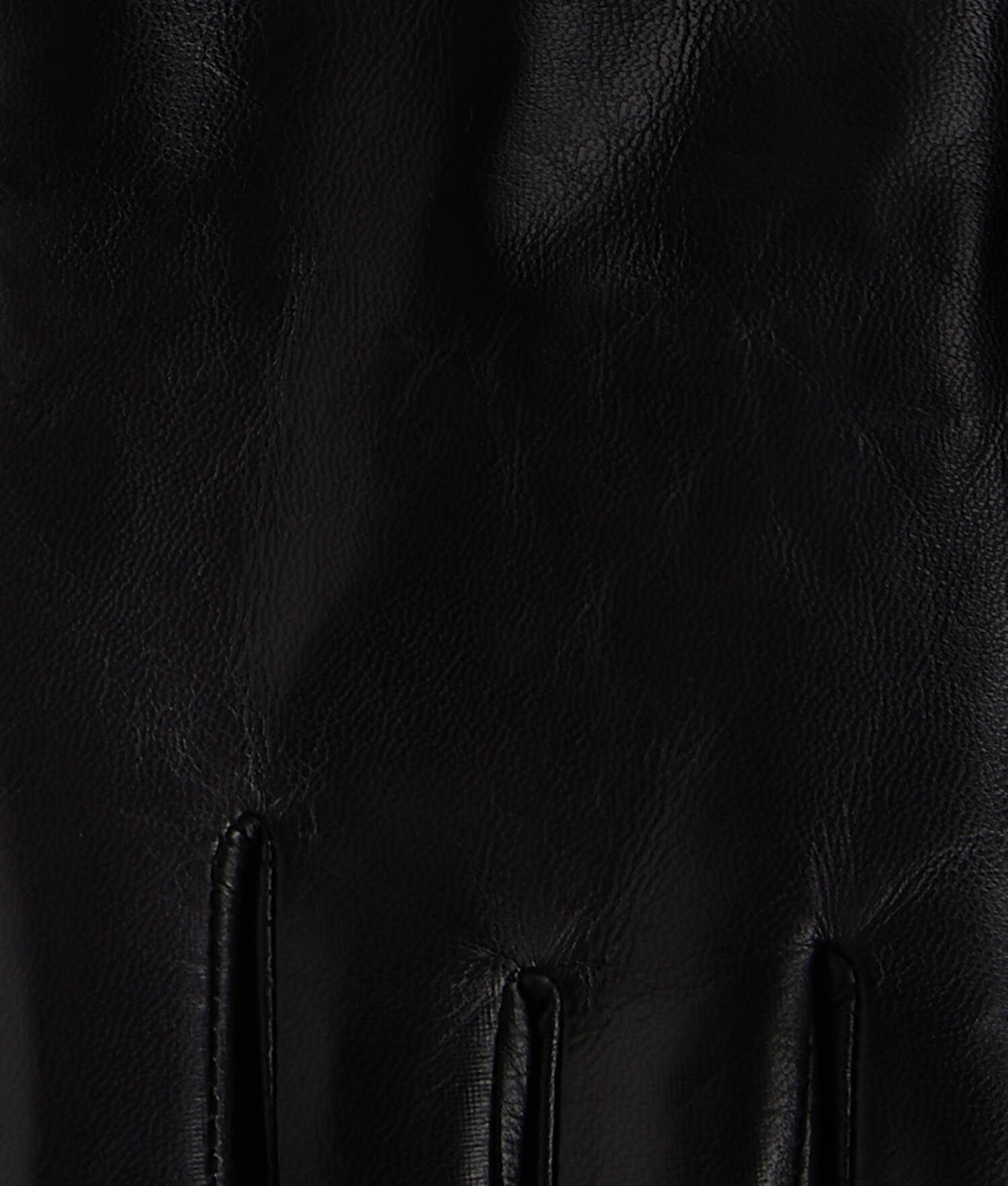 GANTS EN CUIR K/AUTOGRAPH - Noir