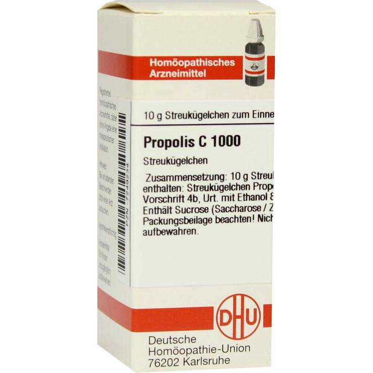 DHU Propolis C 1000 Globuli, 10 g