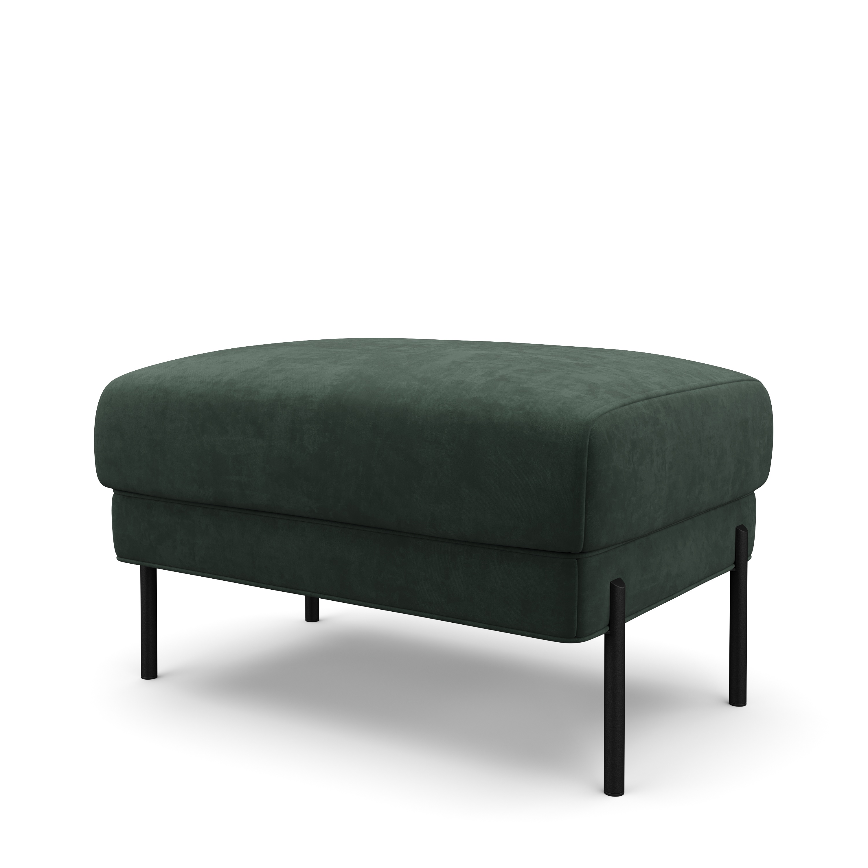 Sofa Set Samt ATTILA dunkelgrün
