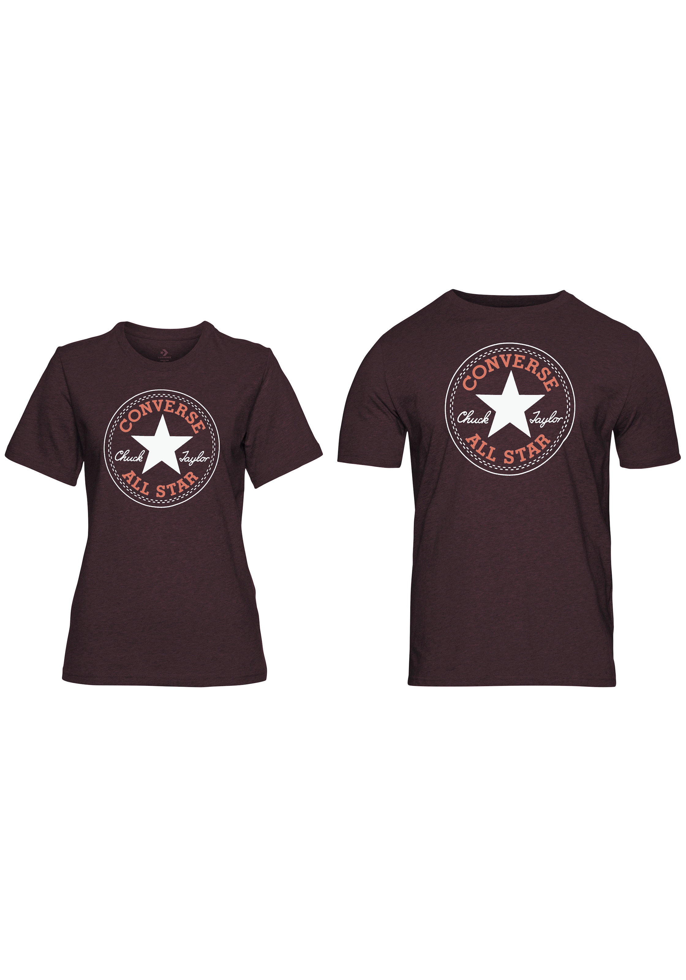 Converse T-Shirt »UNISEX CONVERSE GO-TO ALL STAR PATCH LOGO STANDARD FIT T-SHIRT«, 1 Stk.