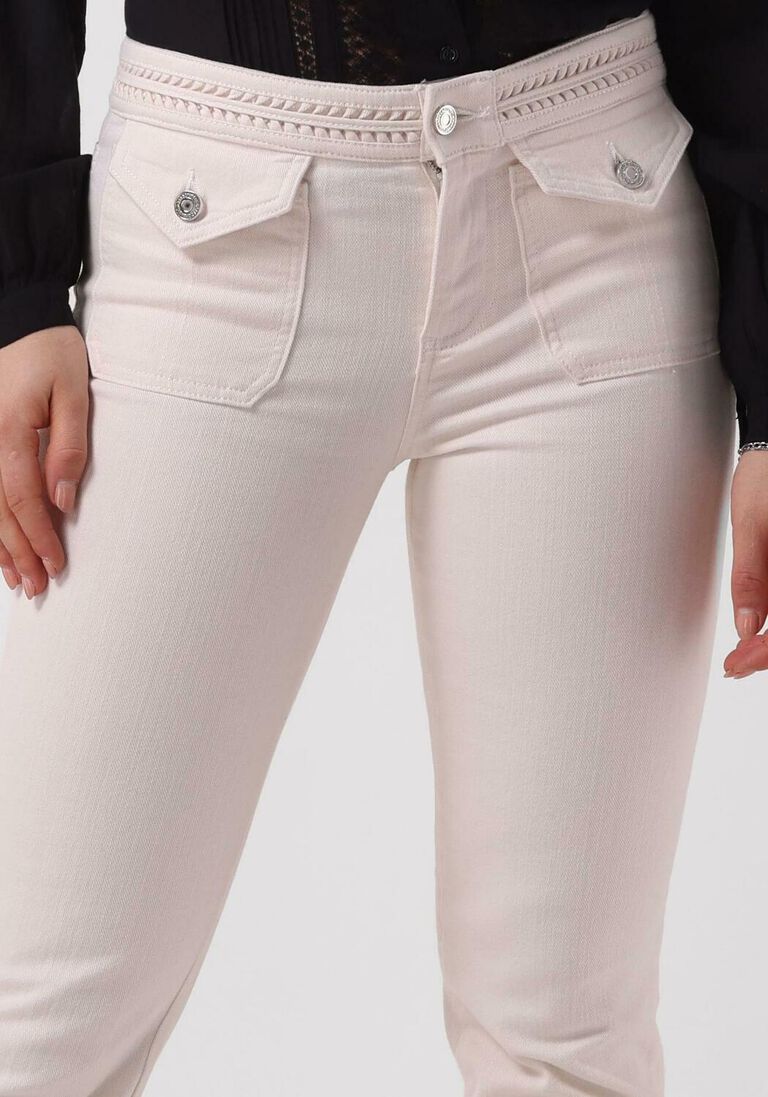 gebroken wit vanessa bruno flared jeans nano