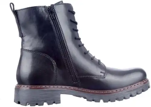 85202 Seibel zwart - maat 45 veterboot zwart - maat 45 Calandschoen