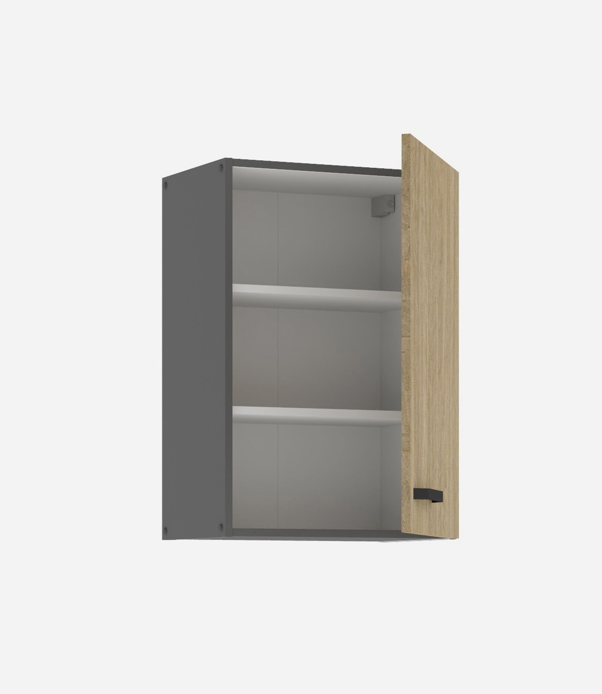 Küche SCANDI Hängeschrank 50 cm Fischgrät Küchenzeile Küchenblock Einbauküche
