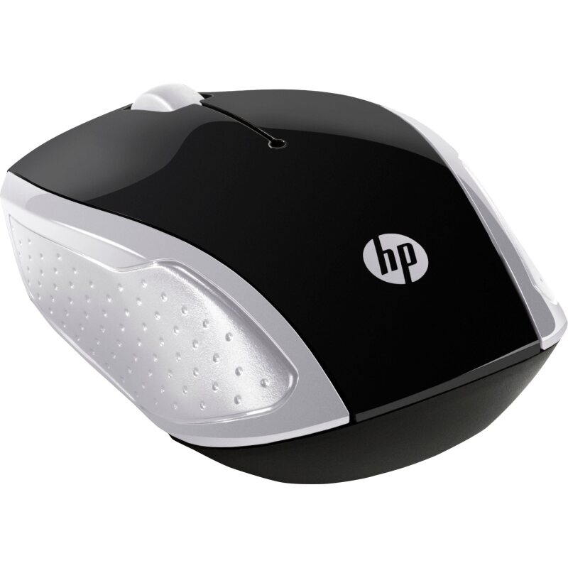 Souris sans fil HP 200 argent vif