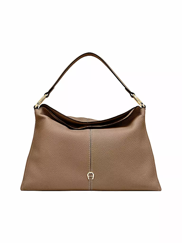 AIGNER Ledertasche - Hobo SAVANNAH Medium beige