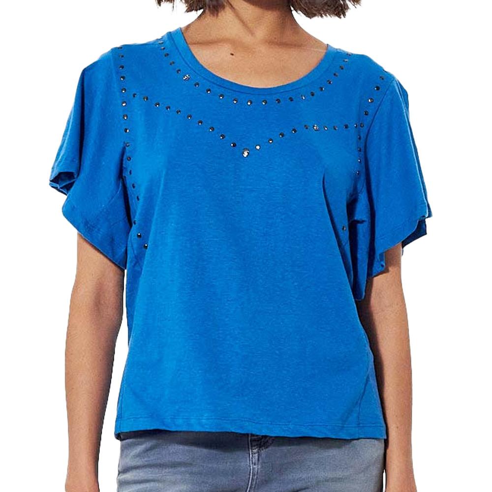 Kaporal T-shirt Bleu Femme Kaporal Karvi