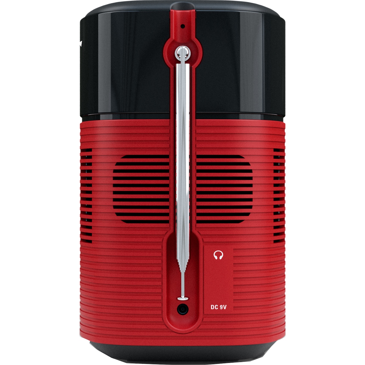 Pinell North bærbar digital radio (sunset red)