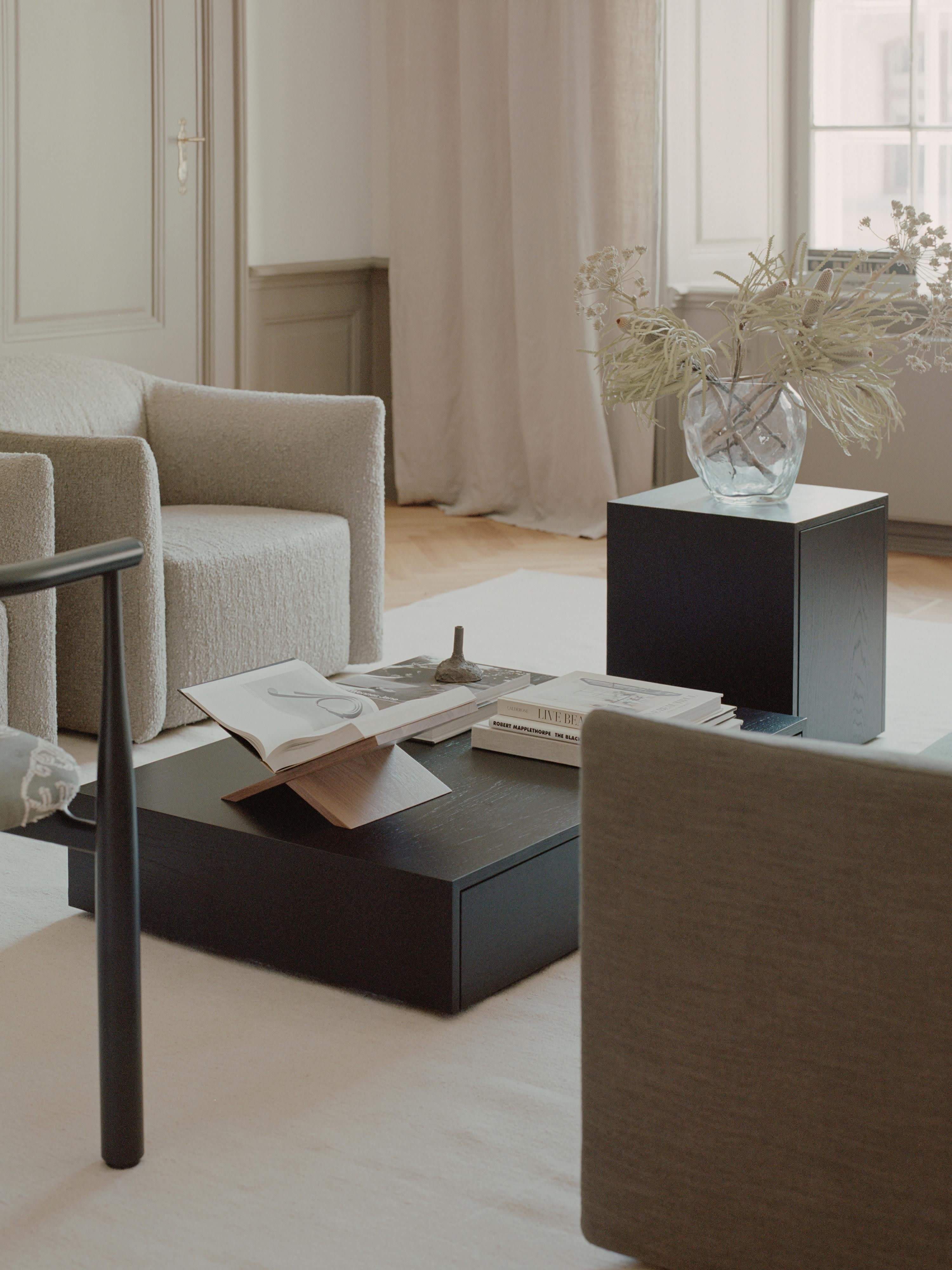 Houten salontafel Mass