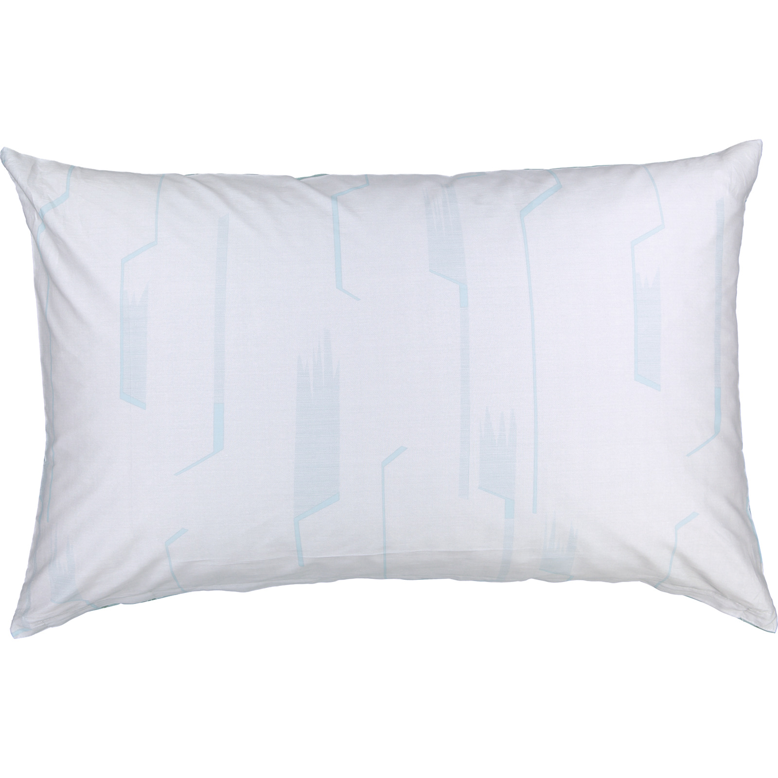Bettwäsche mint und weiss