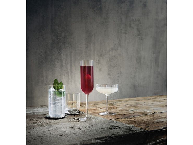 Luigi Bormioli Jazz vandglas/whiskyglas 4 stk. kla Klar