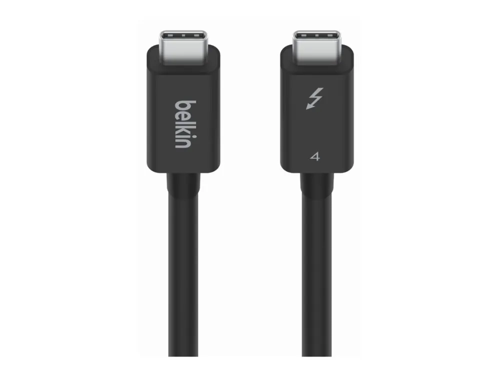 Belkin INZ002bt2MBK 2 m 40 Gbit/sek Sort