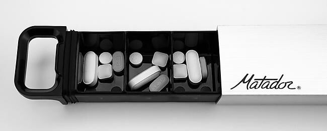 MATADOR - BOITE INOX ETANCHE PILULIER PILL CANISTER