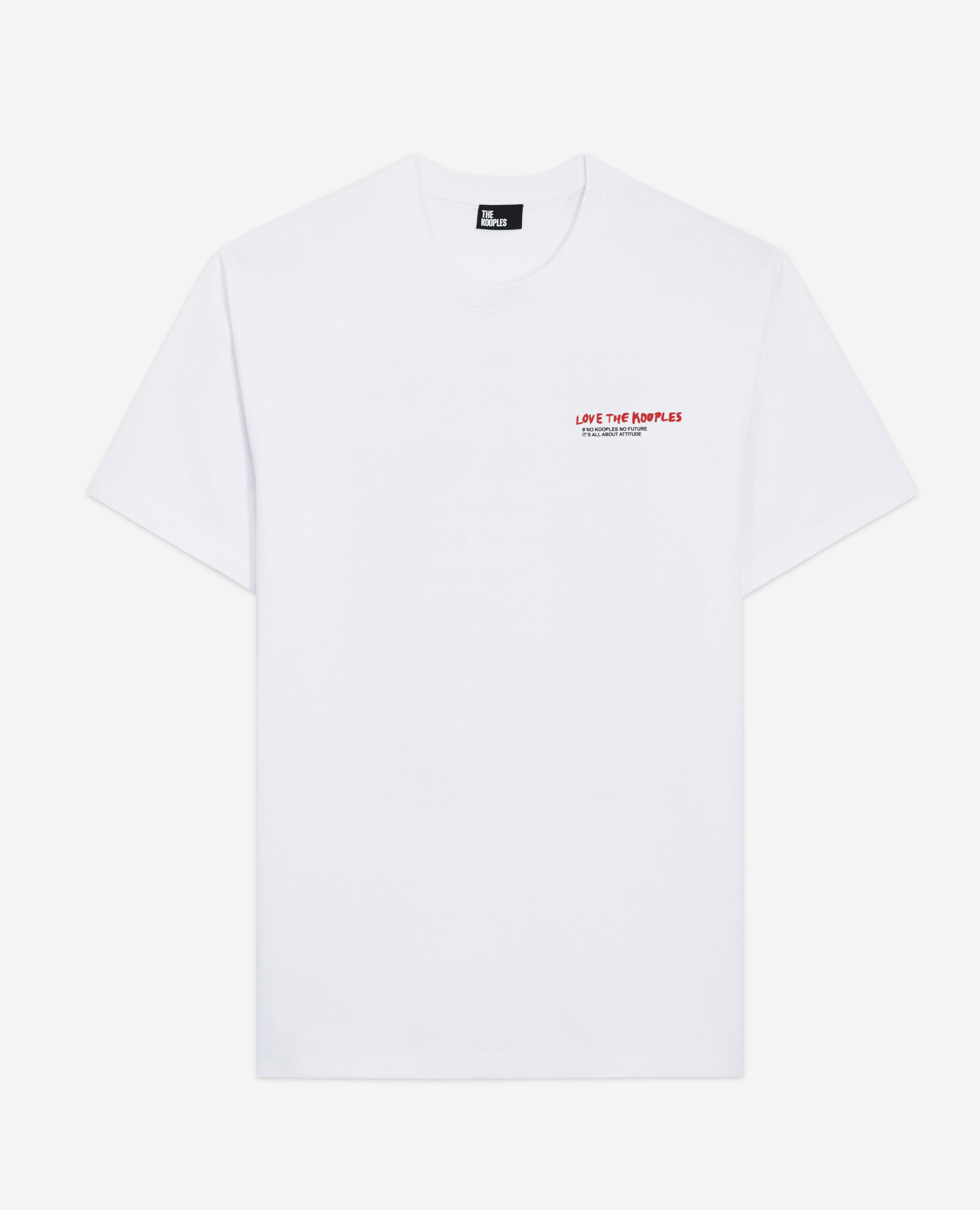 T-shirt I Love Kooples blanc