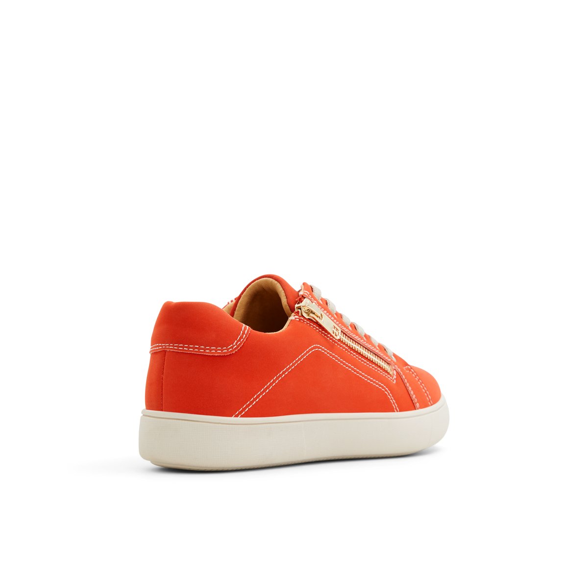 SOLEMATE-Monoun-Baskets - Talon plat - Orange