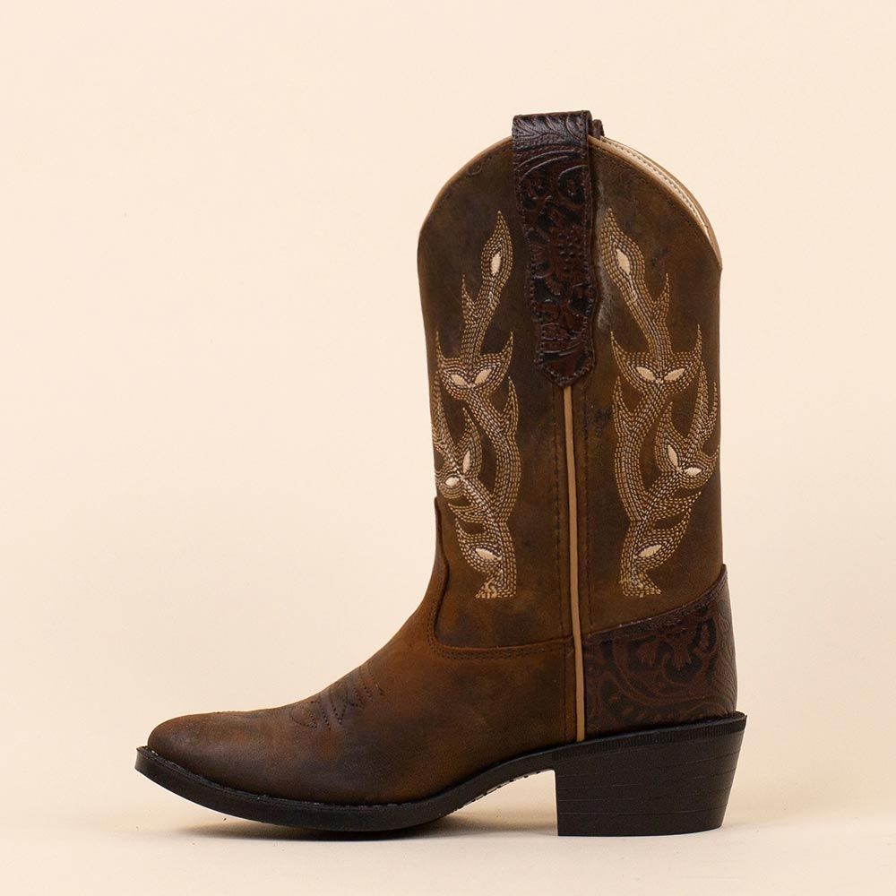 Old West 8164 cowboylaarzen Bruin