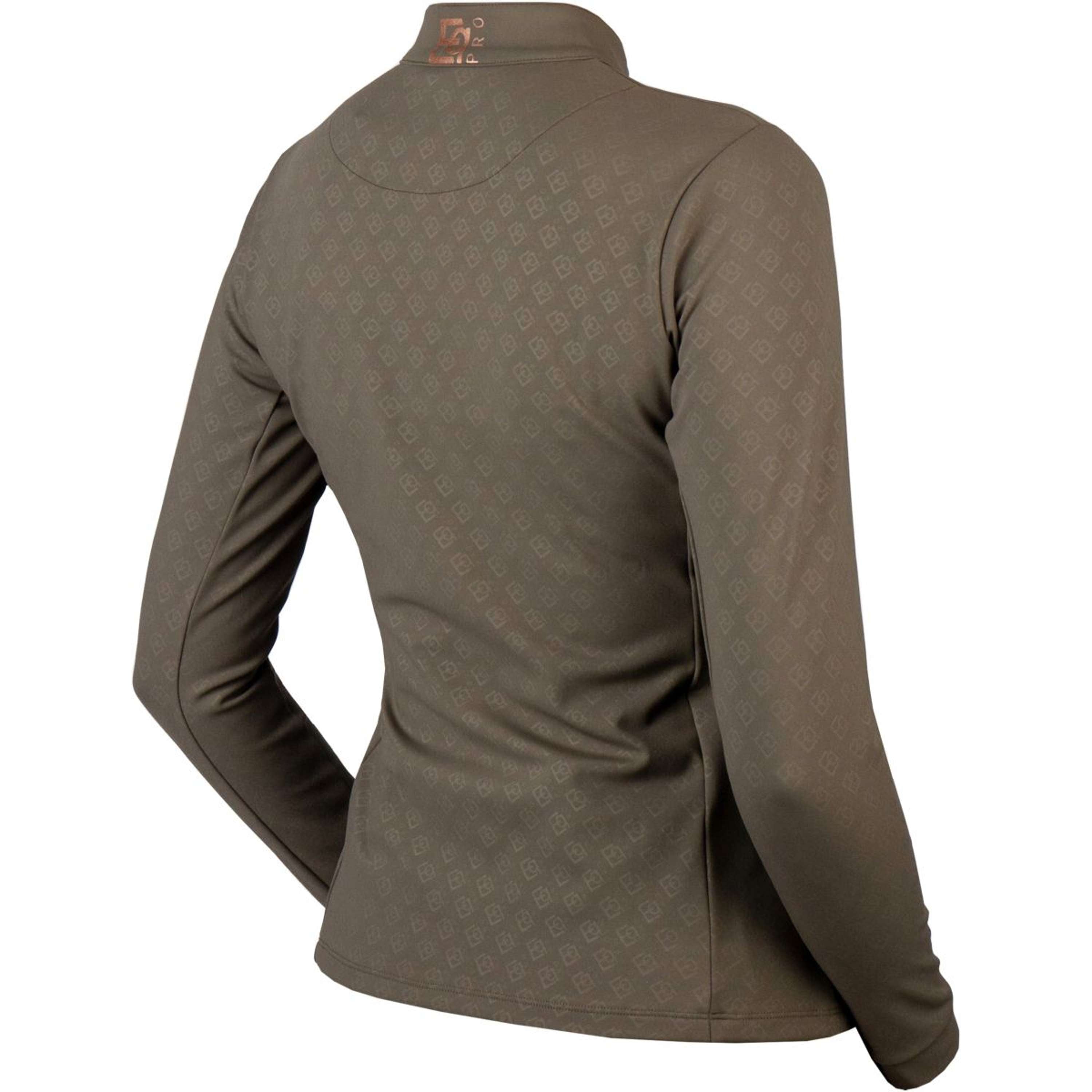 HORKA Shirt Emily Lange Mouwen Espresso