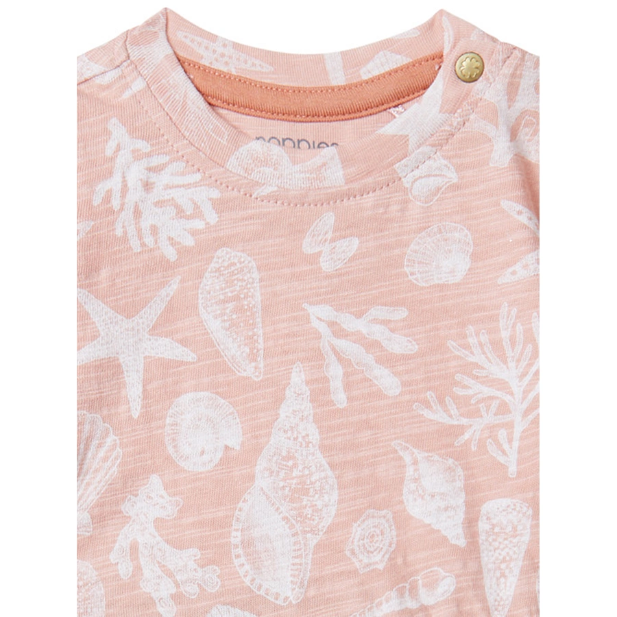 Noppies Kleid Cape May Peach Beige