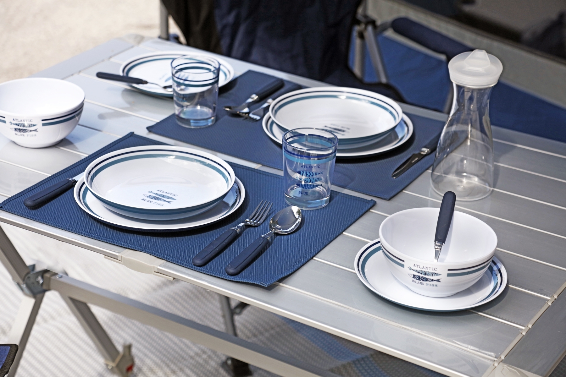 Brunner Delicia Tischmatte 45 x 30 cm hellgrau