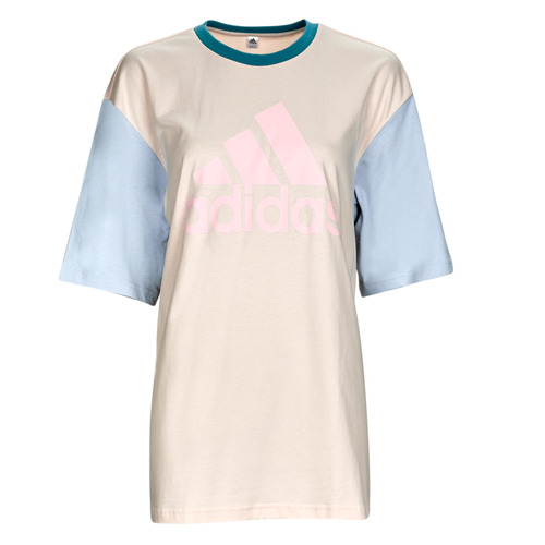 Adidas Sportswear - BL BF TEE - Beige / Bleu