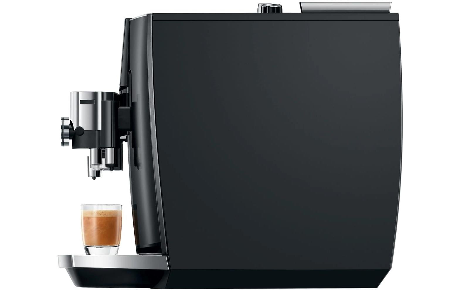 Kaffeevollautomat J8 twin Diamond Black (SA)<br>Zweitassen-Vollautomat für 31 verschiedene Kaffee- und Milchgetränke
