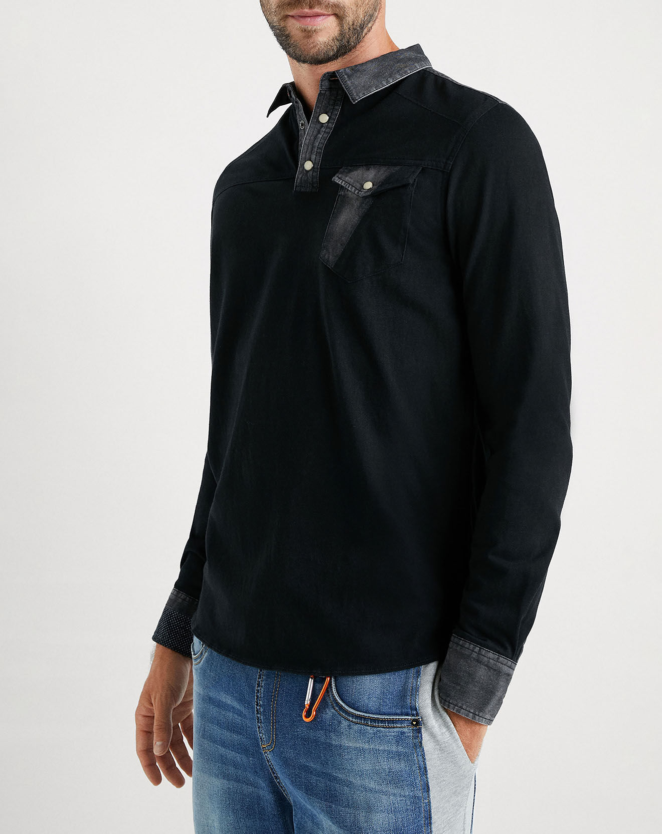 Desigual Polo Bapiste black