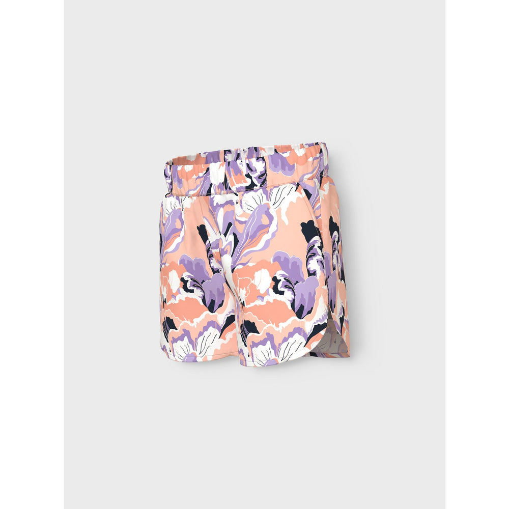 Køb Name It Peach Parfait Flower Vinaya Shorts Noos